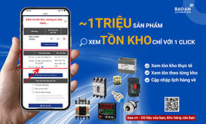 BAA.VN - XEM TỒN KHO ONLINE THỰC TẾ THIẾT BỊ CÔNG NGHIỆP